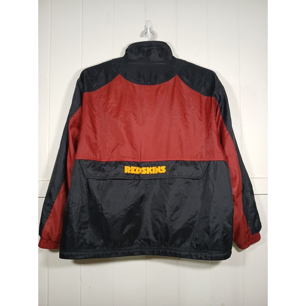VTG 90s Washington Redskins REVERSIBLE NFL Jacket G-III Carl Banks Men's Large - Picture 3 of 16